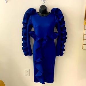 Royal Blue Dress